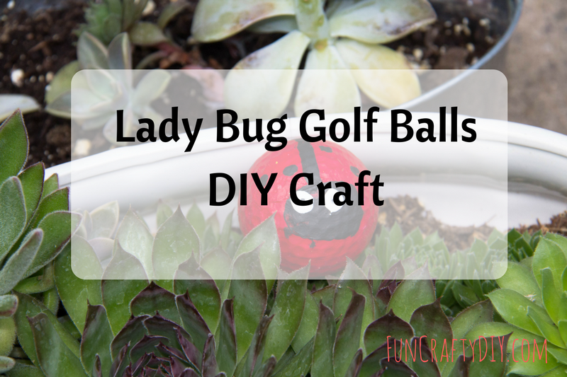 Lady Bug Golf Ball 2