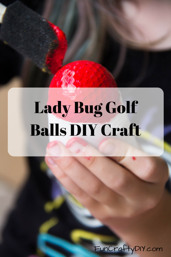 Lady Bug Golf Ball