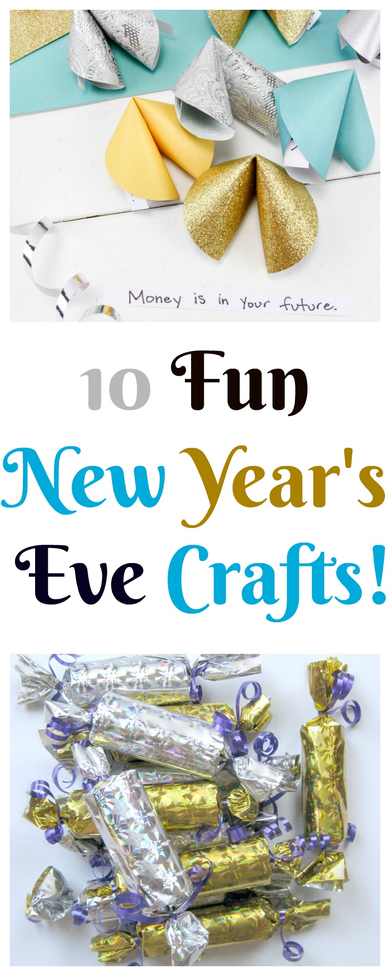 New Years Eve Craft Roundup Fun Crafty DIY