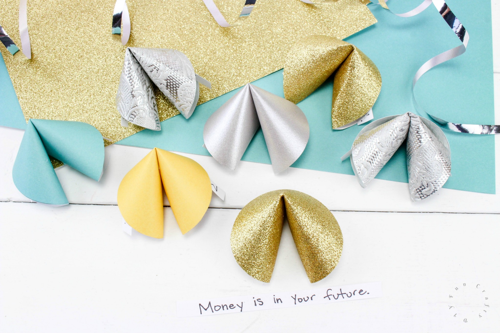 Paper Fortune Cookie Craft Fun & Easy To Make! Fun Crafty DIY